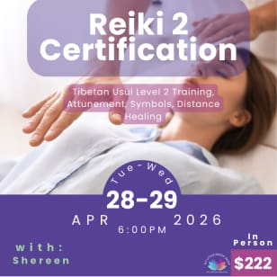 Reiki 2 Certification (Tibetan Usui)