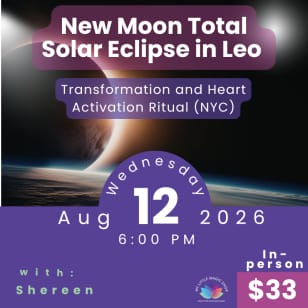 New Moon Eclipse in Leo Astro Workshop