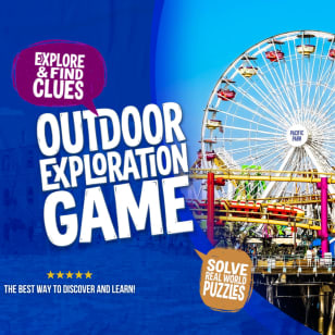 Santa Monica: Superhero Support Team Outdoor Exploration Game