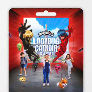 Miraculous Ladybug & Cat Noir Adventure - Tarjeta Regalo