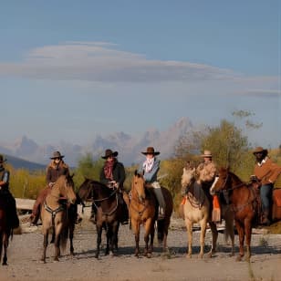 Jackson Hole Horseback Riding in the Bridger-Teton National Forest