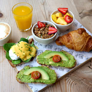 ﻿Brunch "Madrid" at Le Pain Quotidien