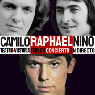 Consagrados. Camilo Sesto, Raphael y Nino Bravo