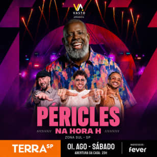 Péricles Show at Na Hora H in Terra SP
