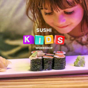 Sushi Kids: Workshop e dinâmica de culinária japonesa com o Chef Roberto Satoru no Estudio Colecta