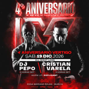Vertigo - dj pepo & cristian varela all night long
