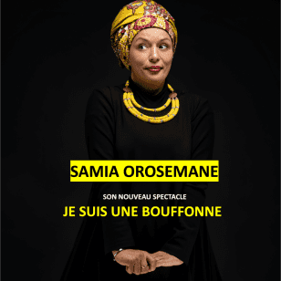 Samia Orosemane in 'Je suis une bouffonne' au Théâtre BO Saint-Martin