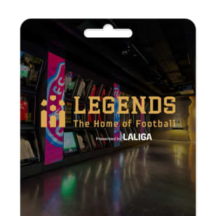 Museo Legends: The Home of Football - Tarjeta Regalo