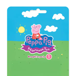 Peppa Pig Afternoon Tea London Sightseeing Bus Tour - Gift Card