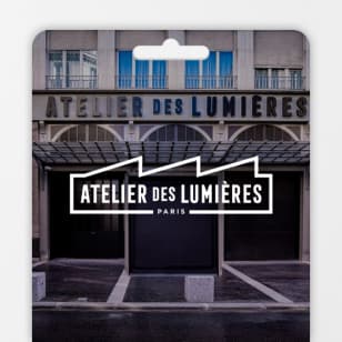 Carte-cadeau Atelier des Lumières