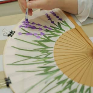 Taller Pinta tu abanico