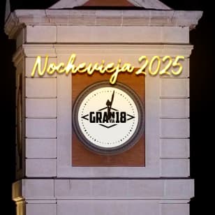 Cena de gala de Nochevieja 2025 en Gran Vía 18