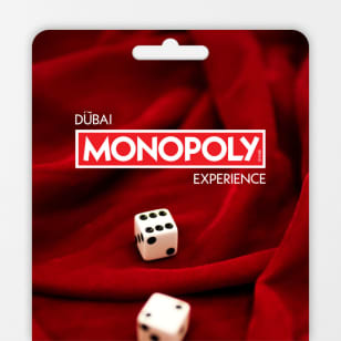 Dubai MONOPOLY Experience - Gift Card