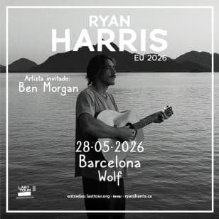 Ryan Harris en Sala Wolf, Barcelona 2026