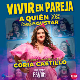 ¡Vivir en Pareja! Show de comedia de Coria Castillo