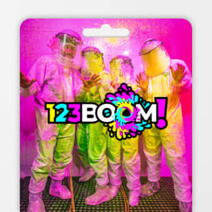 123Boom! An Explosive Real-Life Arcade Game Experience - Gift Card