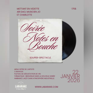 Les soirées Notes en Bouche