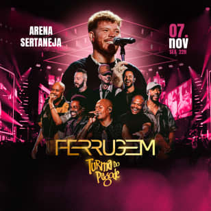 Show do Ferrugem e Turma do Pagode no Arena Sertaneja