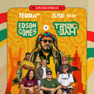 Show do Edson Gomes, Tribo de Jah e Victor Cena no Terra SP