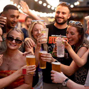 Speedquizzing at Flat Iron Square