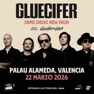 Gluecifer en Palau Alameda, Valencia 2026