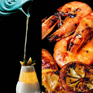 Bottomless Prawns & spiced pineapple margaritas