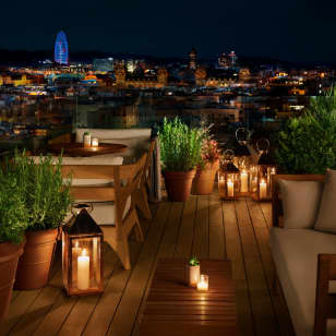 Cena verbena de San Juan en The ROOF