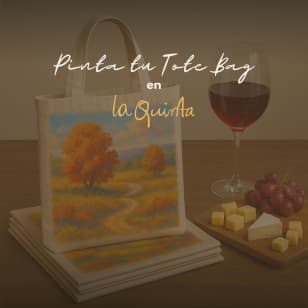 Paint Your Tote Bag + Free Wine!