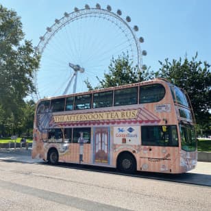 Afternoon Tea Bus with Panoramic Tour of London