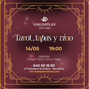 Cata maridaje + Sesión Tarot