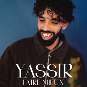 Yassir dans 'Faire mieux' au Théâtre BO Saint-Martin