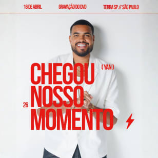 Gravação de DVD Yan:  “Chegou Nosso Momento” no Terra SP