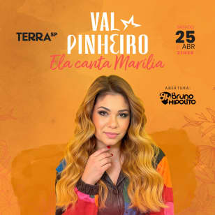 Show Ela Canta Marília com Val Pinheiro no Terra SP