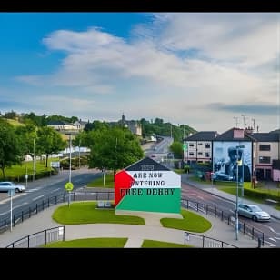 The troubles Bogside walking tour 