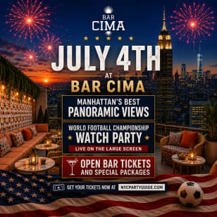 Independence Day Soccer Rooftop Celebration