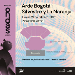 Arde Bogotá / Silvestre y la Naranja - Festival Ondas Bogotá 2026