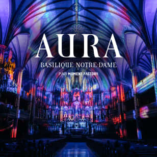 L’expérience AURA à la basilique Notre-Dame de Montréal