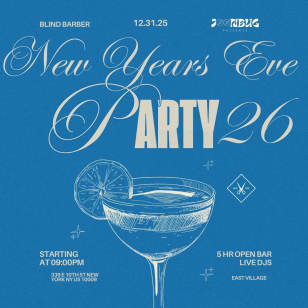 Blind Barber Speakeasy NYE Party