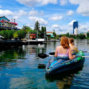 Private Kajaktour auf der Alten Donau