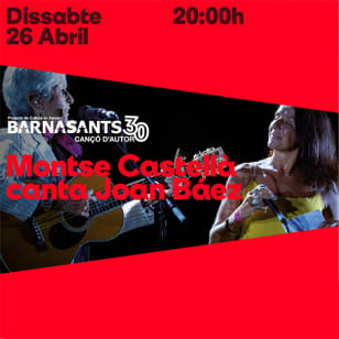 Barnasants: Montse Castellà canta Joan Baez en El Molino