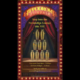 New Year’s Eve: Hippodrome Funfair Experience & NYE Feast 2025