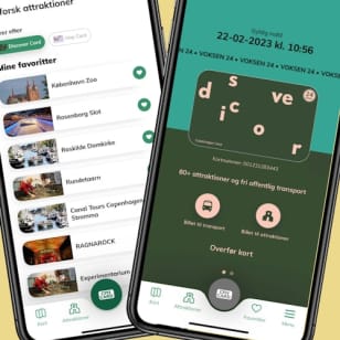 Copenhagen Card - DISCOVER: 80+ Attraktioner inkl. Tivoli + Transport