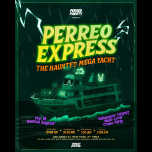 PERREO EXPRESS Halloween Haunted Mega Yacht - Latin & Reggaeton Boat Party