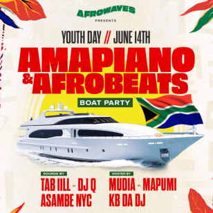 YOUTH DAY | Afrobeats & Amapiano Sunset Boat Party South Africa Cruise