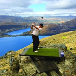 Altitude Golf by Helicopter from Queenstown