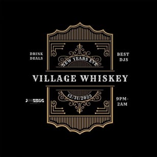 Village Whiskey NYE26 Party
