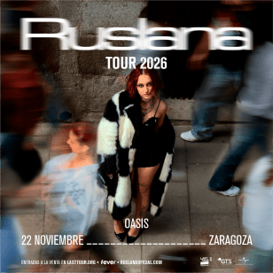 Ruslana en Sala Oasis, Zaragoza 2026