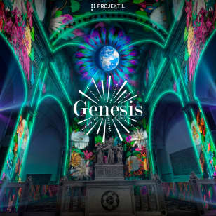 PROJEKTIL presents: GENESIS, eine immersive Lichtshow in Augsburg - Warteliste