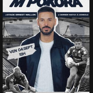 Matchs de Super League du Toulouse Olympique et showcase de M. Pokora