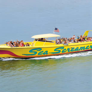 Sea Screamer Boat Cruise in Clearwater Beach with Transport